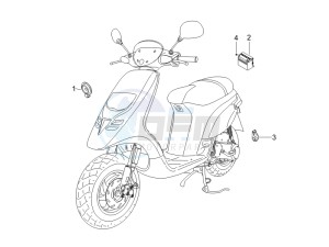 Typhoon 50 serie speciale drawing Remote control switches - Battery - Horn