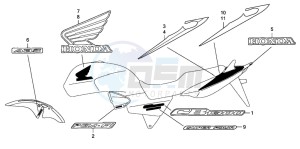 CB1300A CB1300SUPER FOUR drawing MARK (CB1300/A)