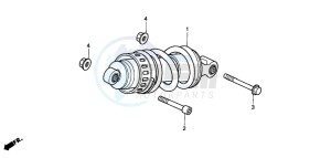 NV600C 400 drawing REAR CUSHION