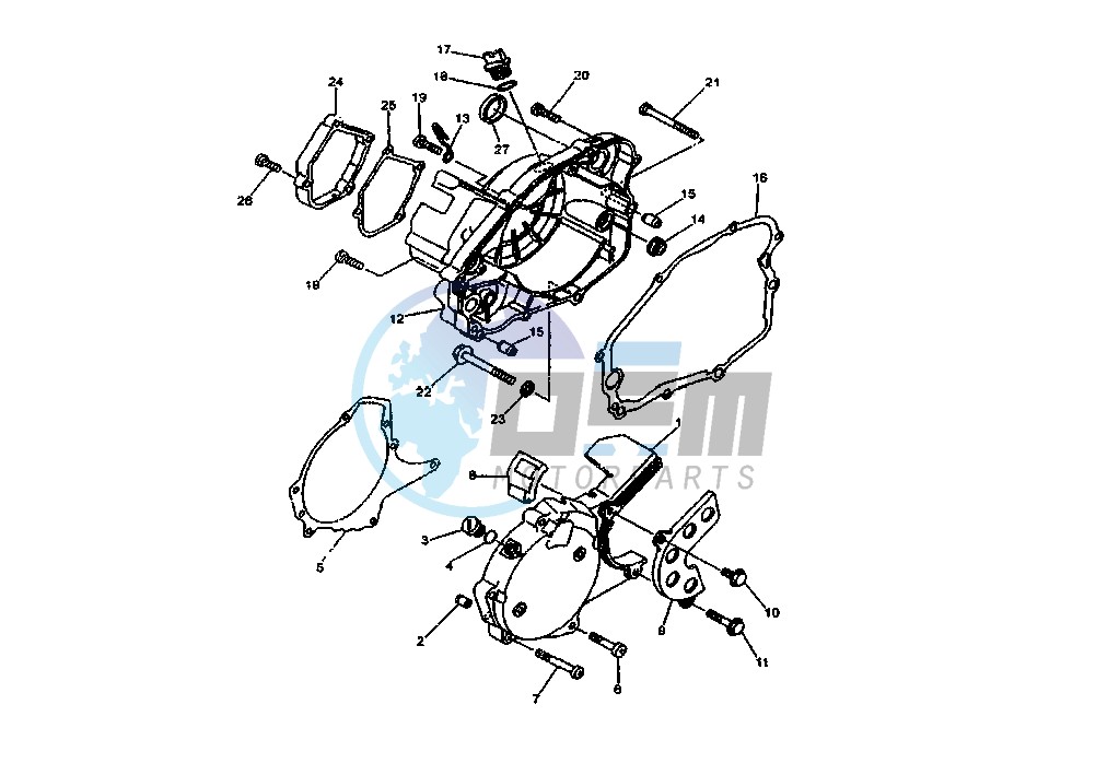 CRANKCASE COVER