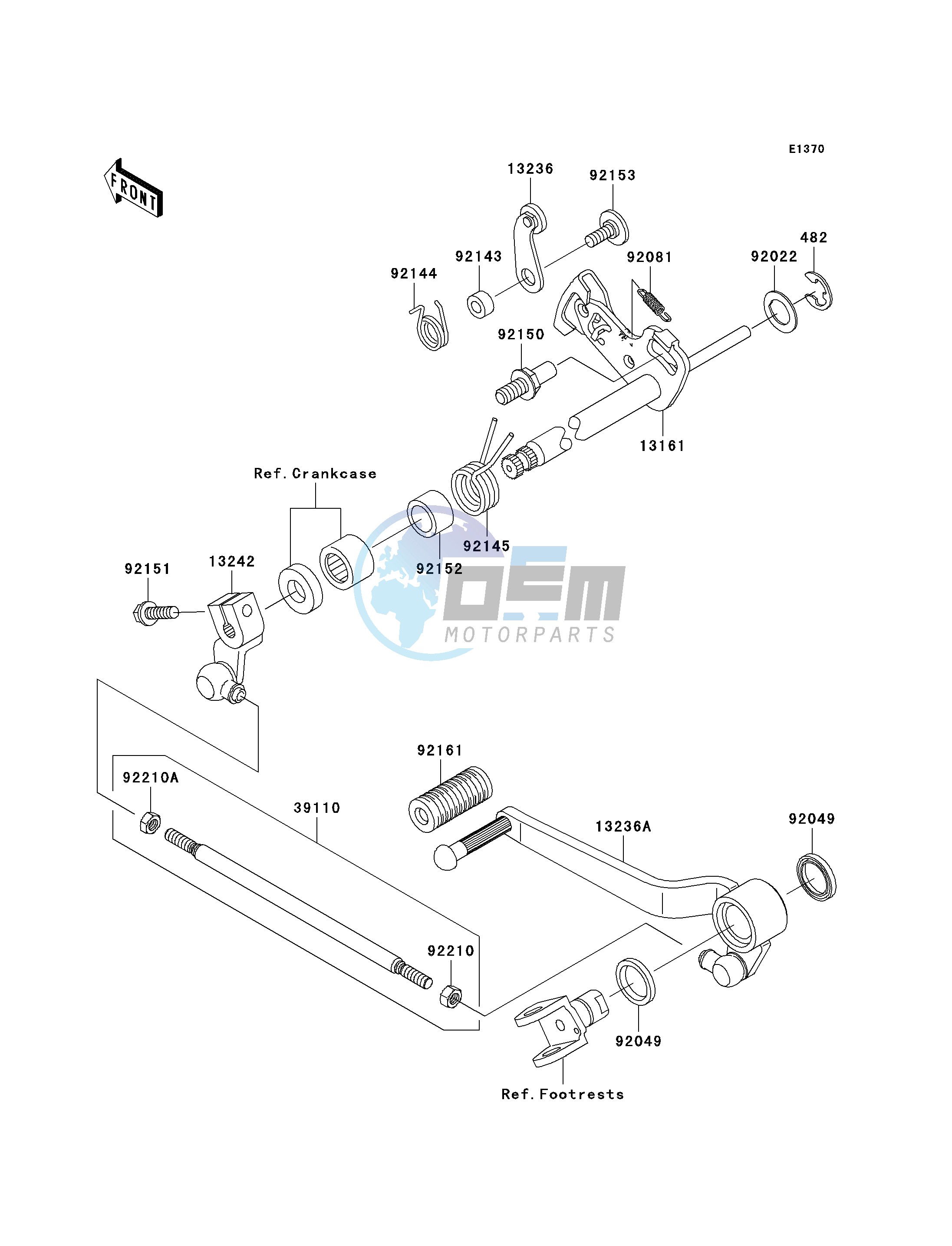 GEAR CHANGE MECHANISM