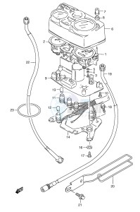 TS185ER (E1) drawing SPEEDOMETER (P9)