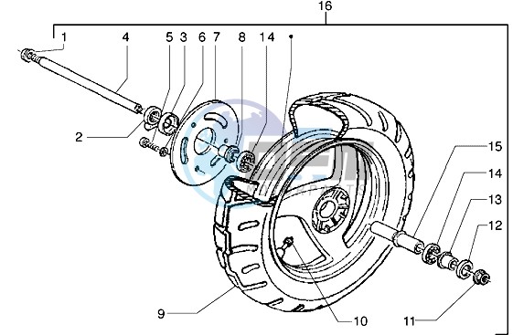 Front wheel