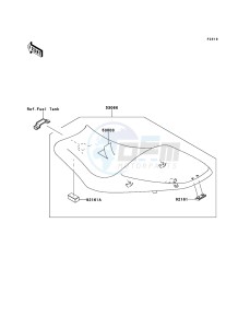 ER-6n ABS ER650B8F GB XX (EU ME A(FRICA) drawing Seat