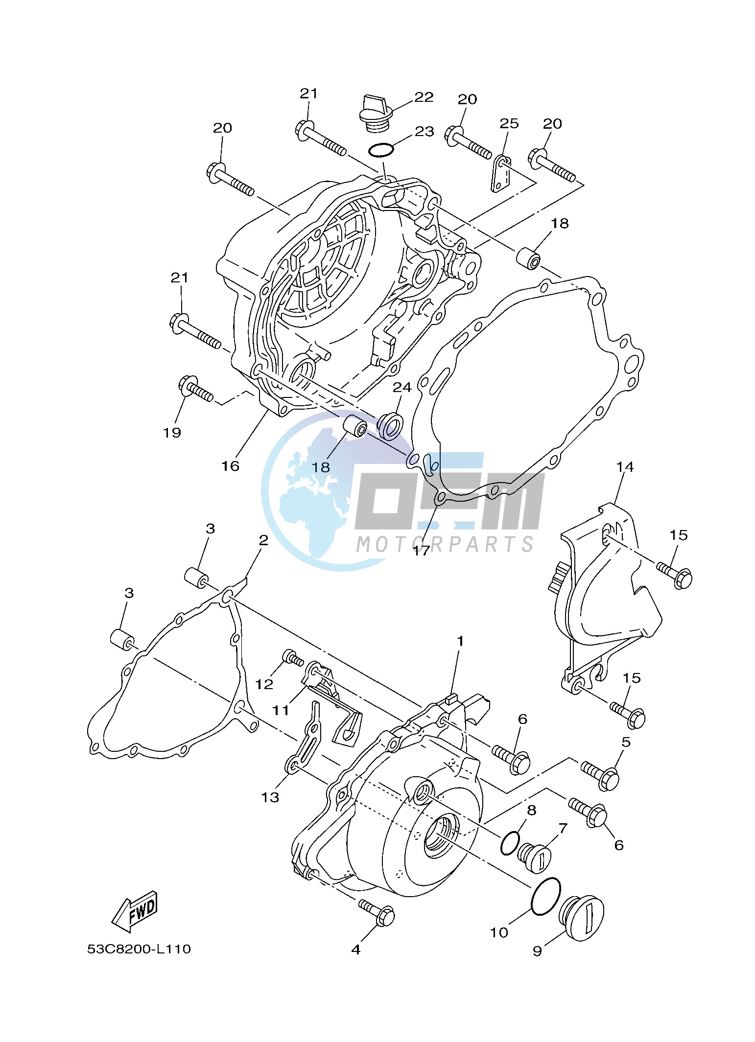 CRANKCASE COVER 1