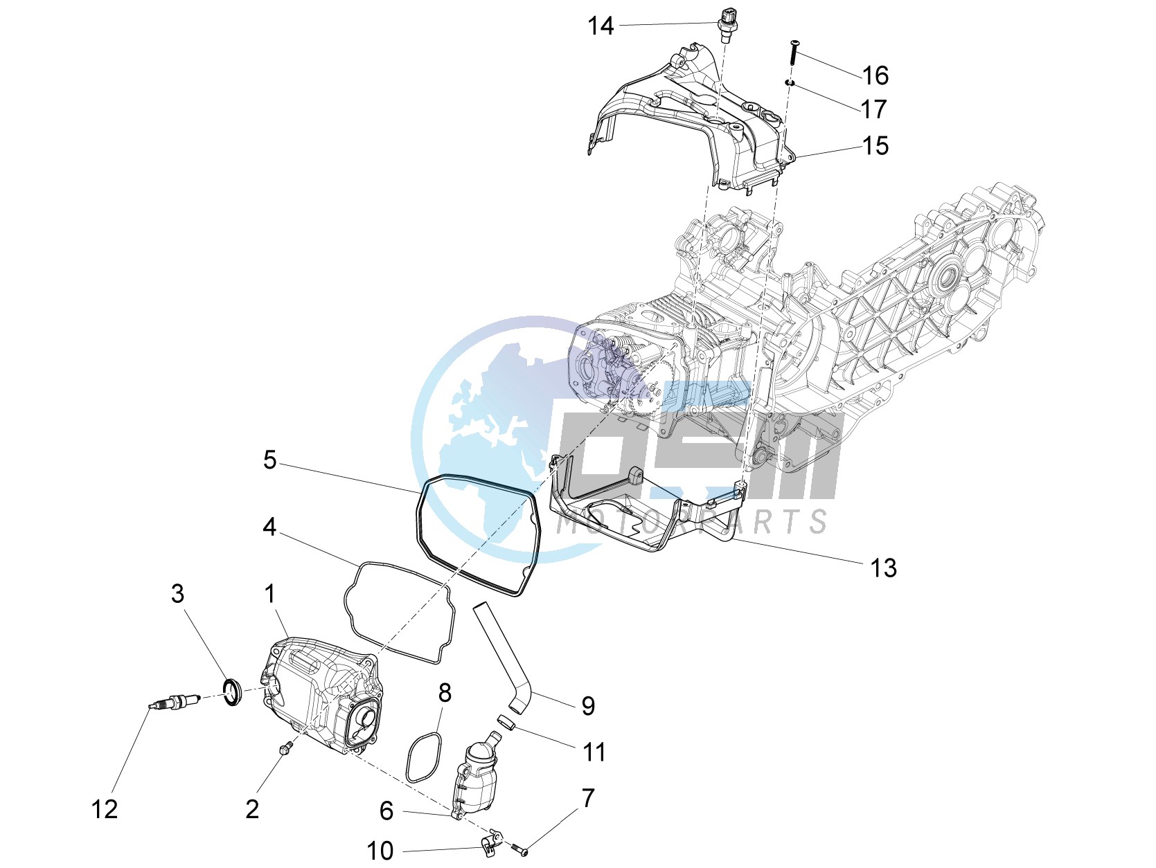 Cylinder head cover