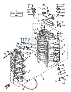 225C drawing CYLINDER--CRANKCASE-1