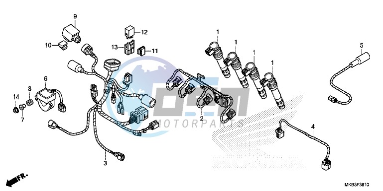 SUB HARNESS (CBR1000RR/ S)