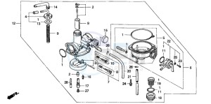 CT110 drawing CARBURETOR