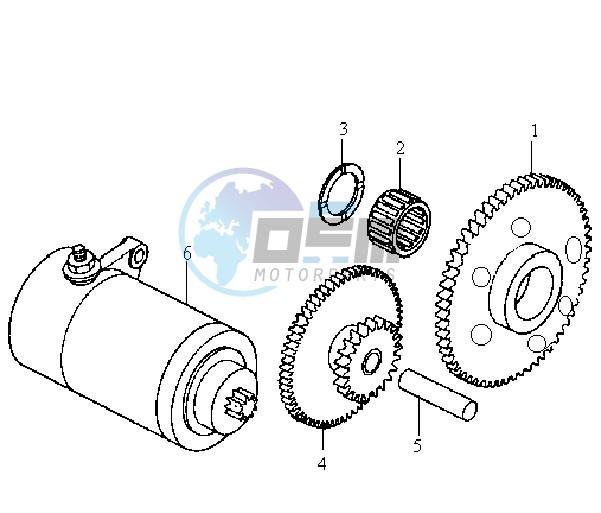 STARTER / OILPUMP