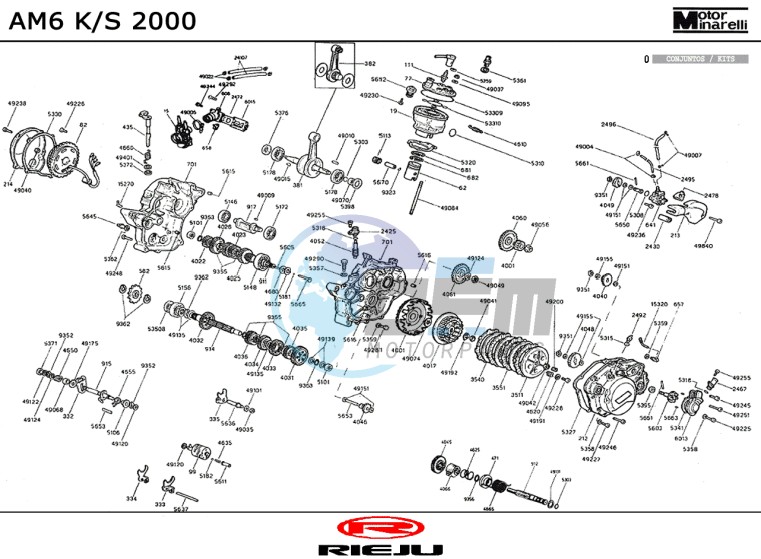 ENGINE  AMS KS 2000