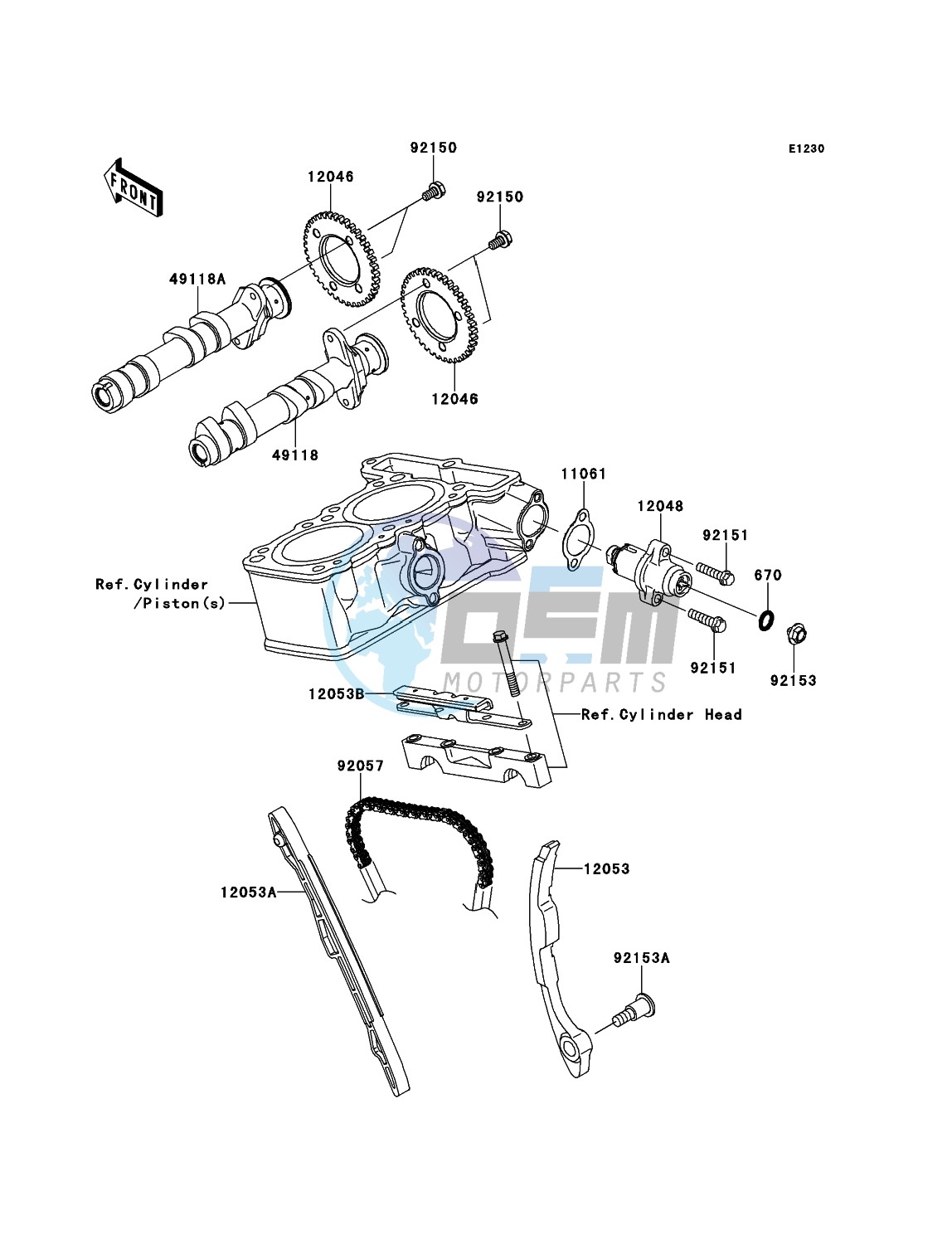 Camshaft(s)/Tensioner