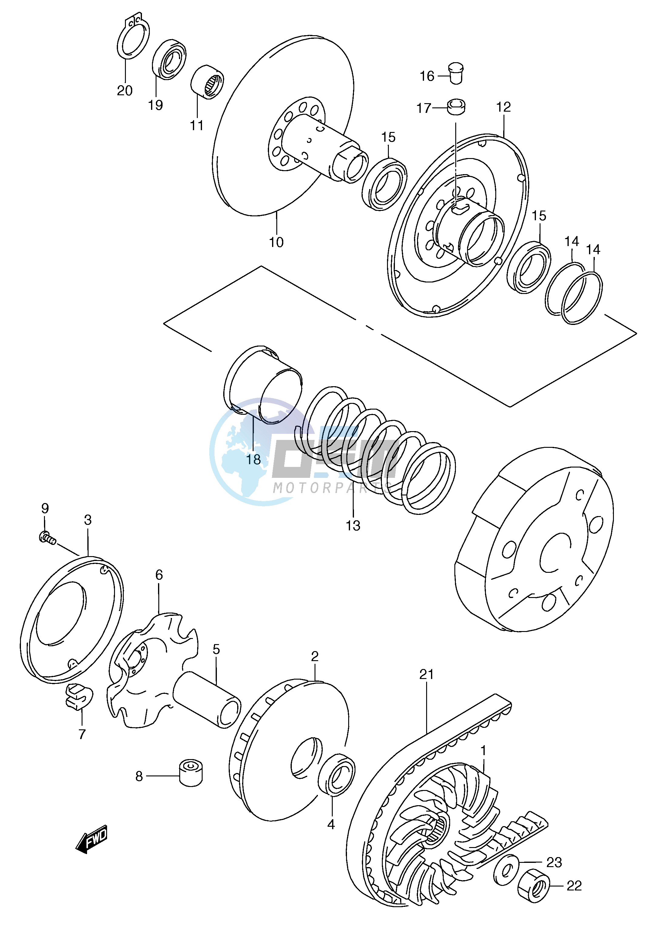 TRANSMISSION (1)(MODEL W X Y)