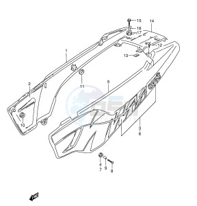 DR800S (E4) drawing FRAME COVER (MODEL N)