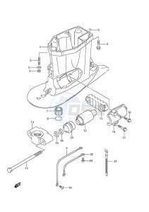 DF 150 drawing Drive Shaft Housing