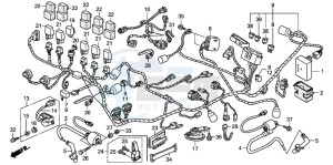 XL1000V drawing WIRE HARNESS (XL1000V)