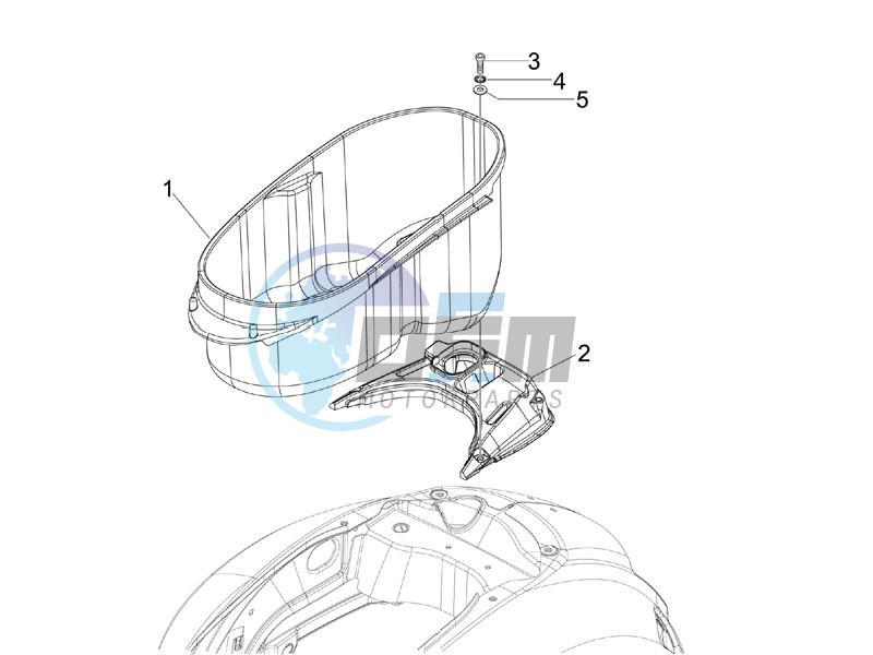 Helmet huosing - Undersaddle