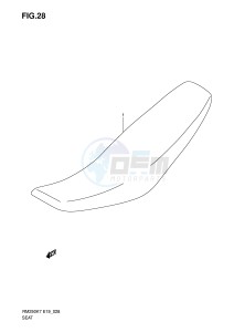 RM250 (E19) drawing SEAT