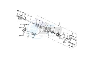 YP R X-MAX 250 drawing WATER PUMP