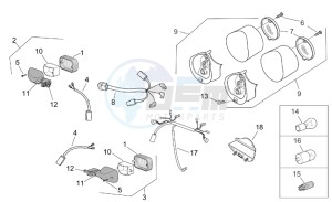 SR 50 IE-Carb drawing Rear lights