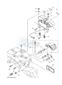 XT1200ZE SUPER TENERE ABS (2KBF) drawing TAILLIGHT