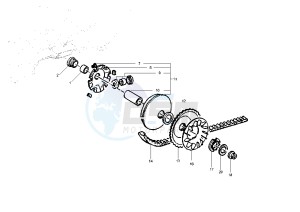 NRG PUREJET 50 drawing Driving pulley