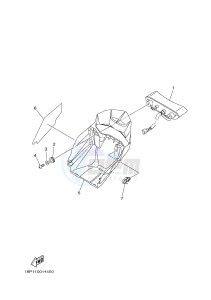 YFZ450R YFZ45YSSH YFZ450R SPECIAL EDITION (BW26) drawing TAILLIGHT