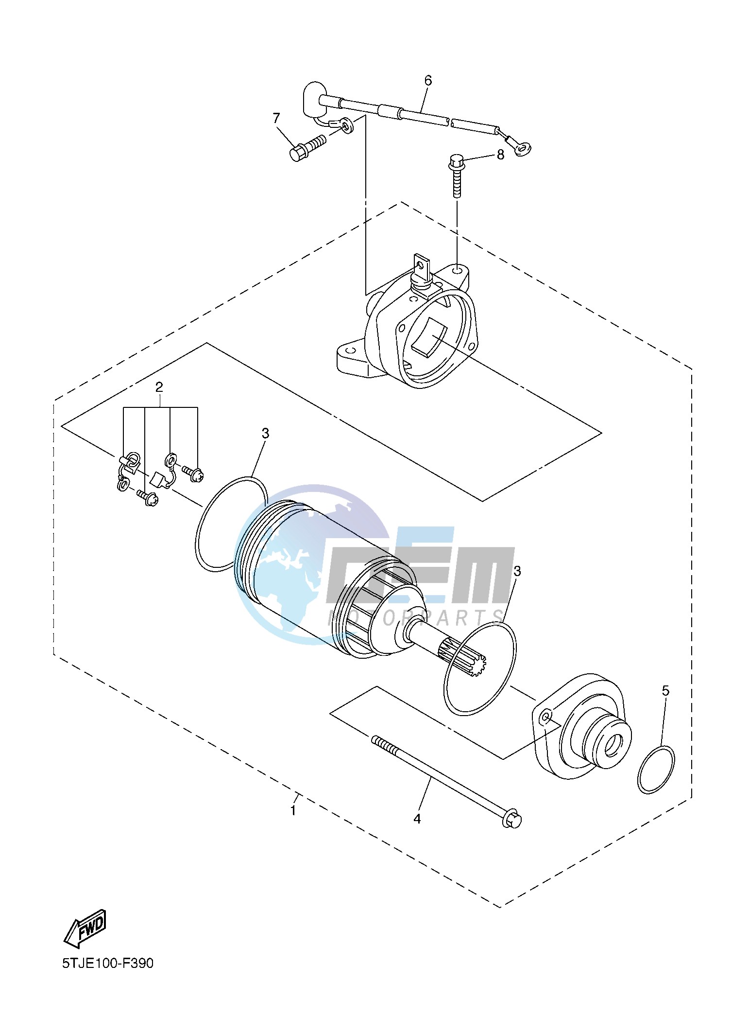 STARTING MOTOR