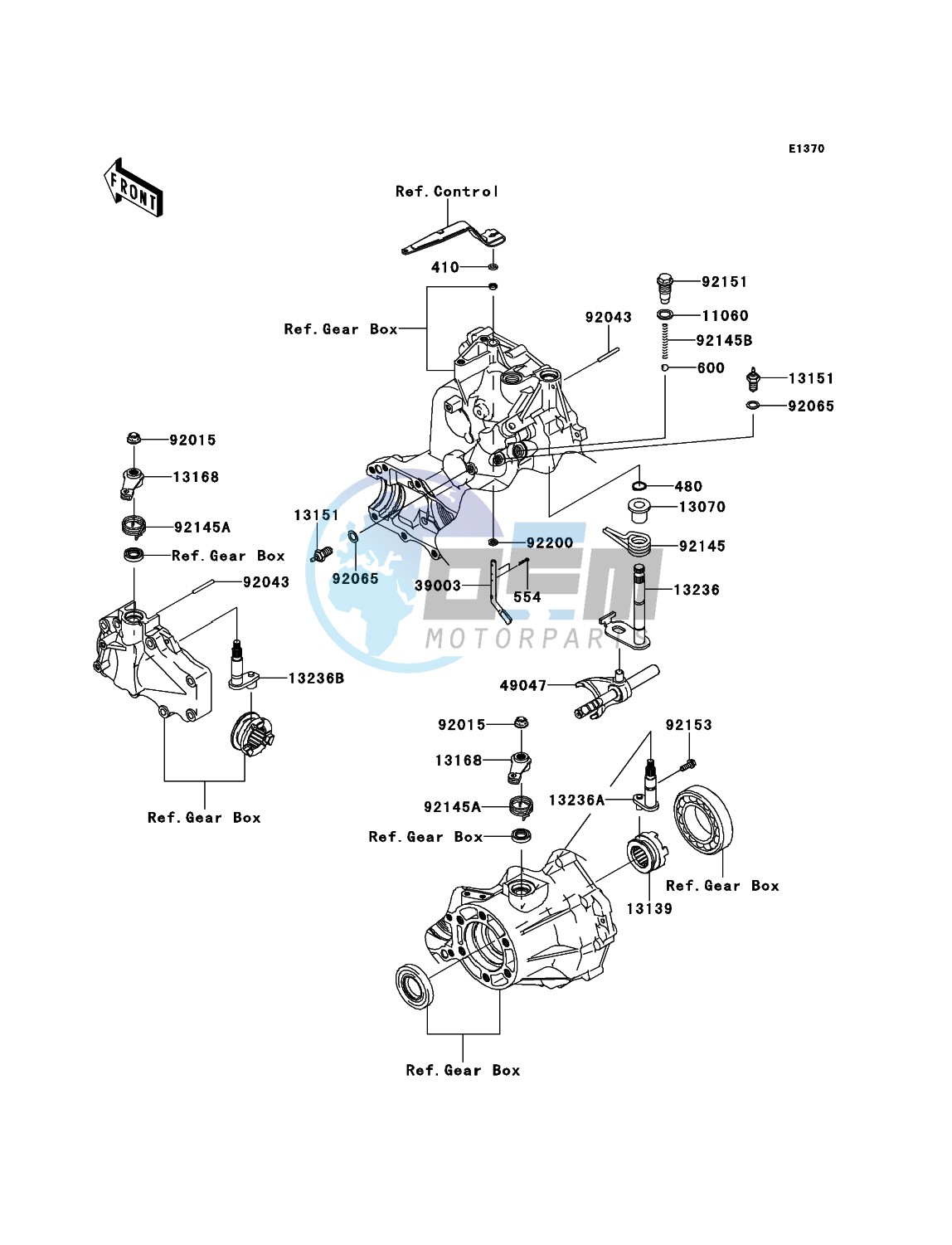 Gear Change Mechanism