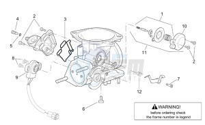 Leonardo 250-300 (eng. Minarelli) drawing Carburettor II