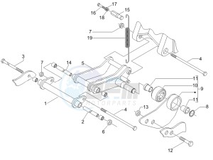 Fly 50 4t (25-30 kmh) drawing Swinging arm