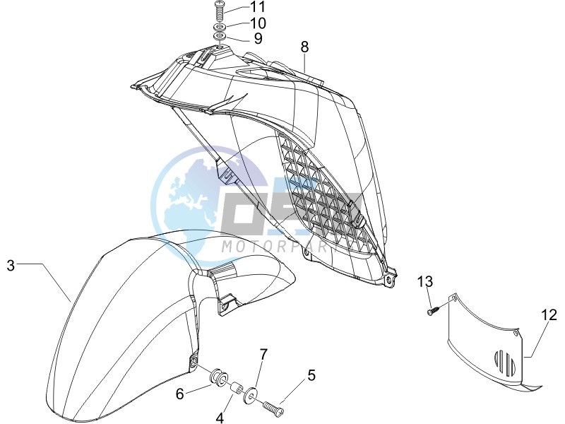 Wheel housing - Mudguard