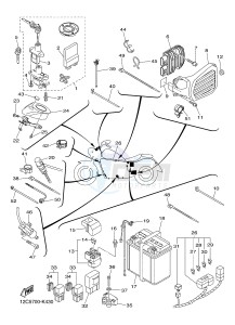 XVS1300A MIDNIGHT STAR (12C6) drawing ELECTRICAL 2