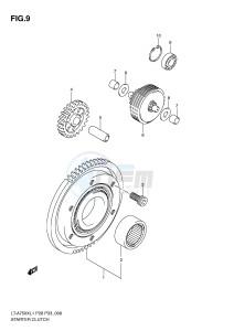 LT-A750X (P28-P33) drawing STARTER CLUTCH