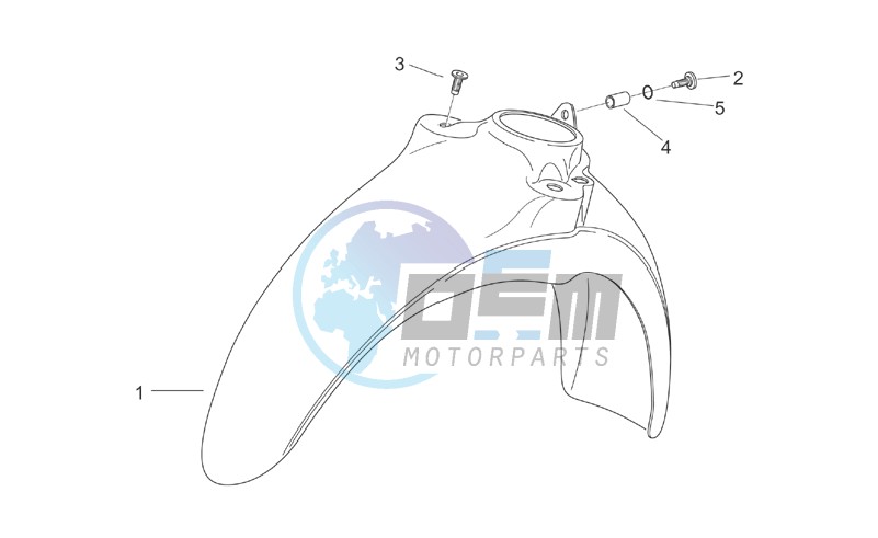 Front body VI - Front mudguard