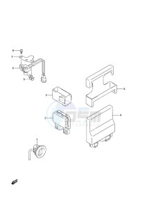 DF 115A drawing PTT Switch/Engine Control Unit