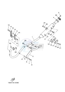 TT-R125 TT-R125LW (2CP2) drawing EXHAUST