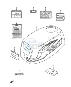 DT 5 drawing Engine Cover