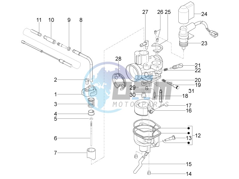 Carburetor's components