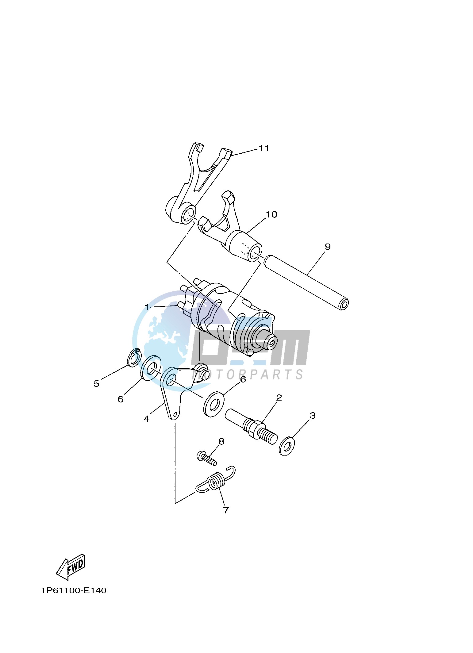 SHIFT CAM & FORK