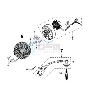 FIGHT 3 E drawing IGNITION PART