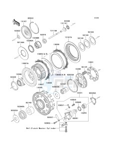 VN 1600A A[VULCAN 1600 CLASSIC] (A1-A3) [VULCAN 1600 CLASSIC] drawing CLUTCH