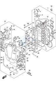 DF 250 drawing Throttle Body