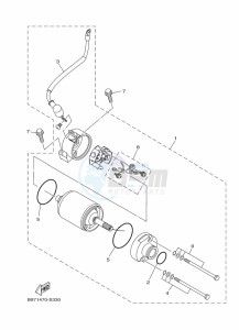 FZN250-A (B8H6) drawing STARTING MOTOR