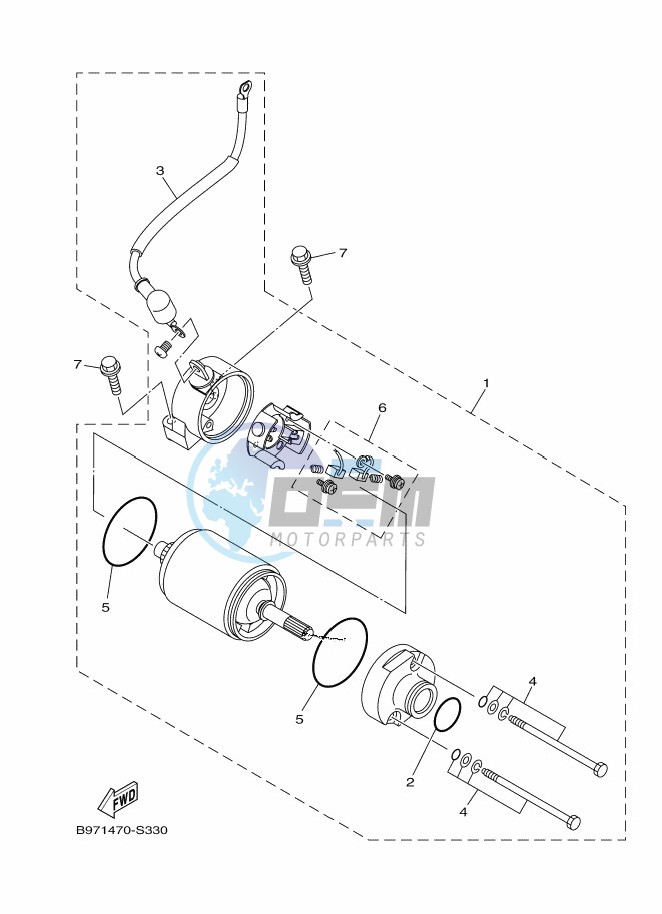 STARTING MOTOR