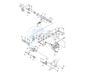 FJR AS 1300 drawing SHIFT SHAFT