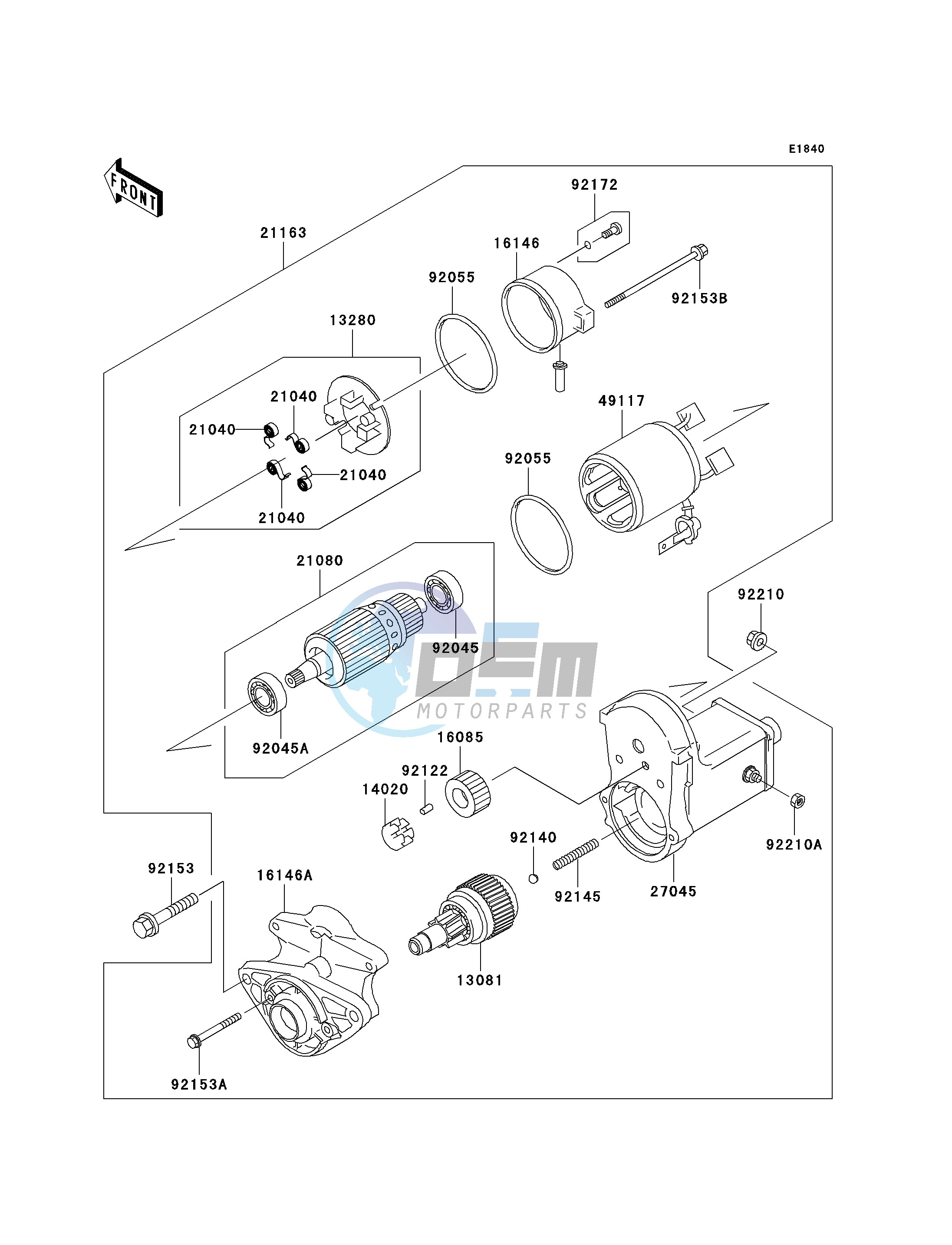 STARTER MOTOR