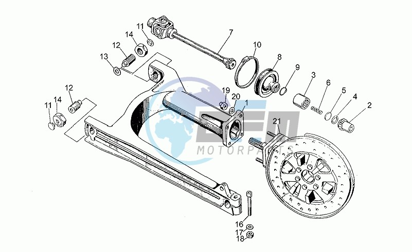 Swing arm