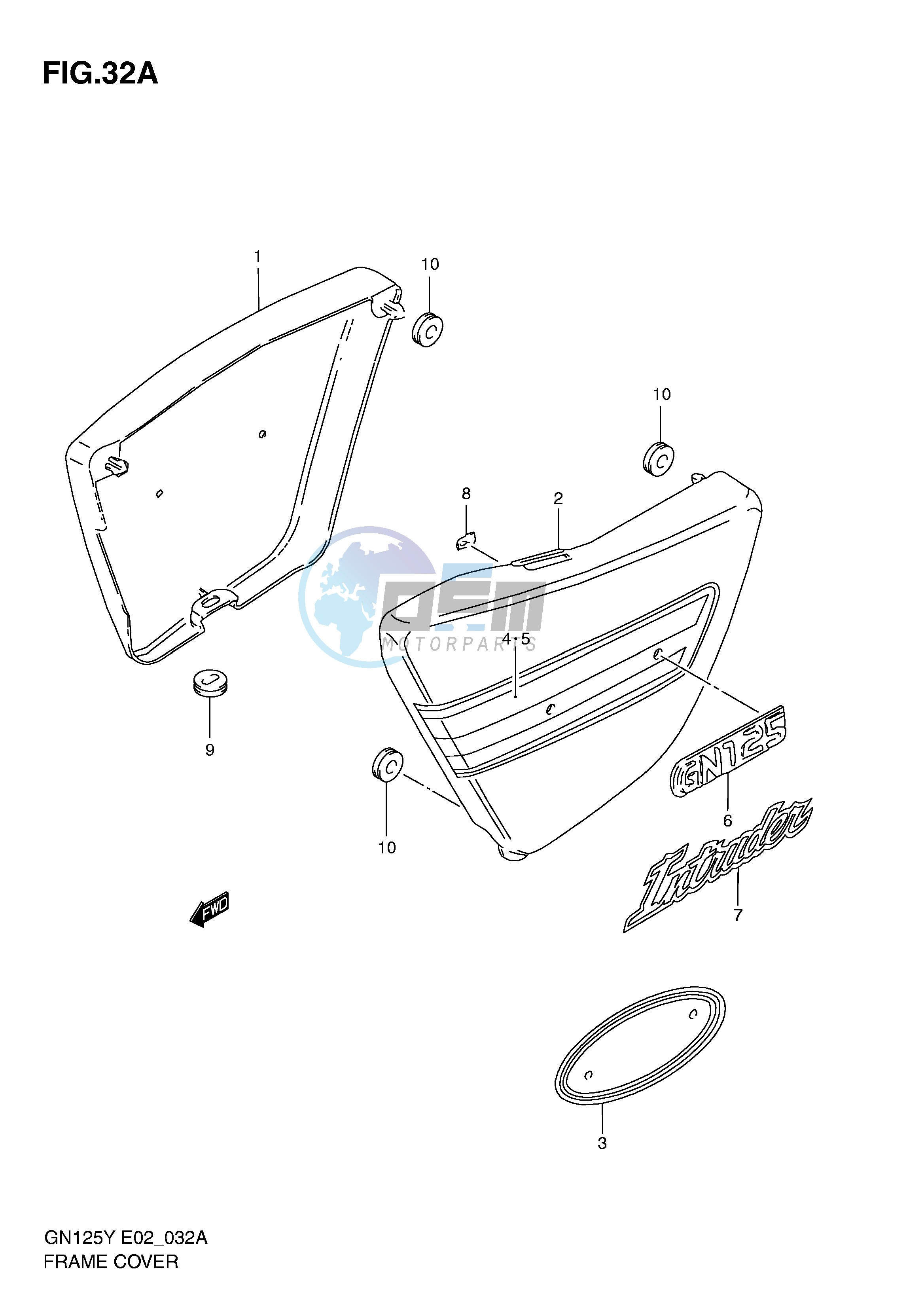 FRAME COVER (MODEL X Y)