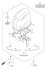 DF 150AS drawing Engine Cover